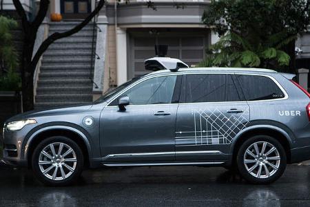 Volvo XC90 Uber autonomes Fahren