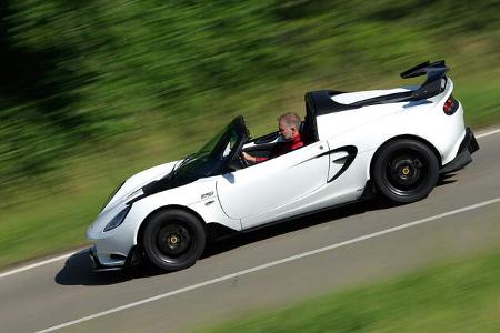 Lotus Elise Cup 250, Seitenansicht