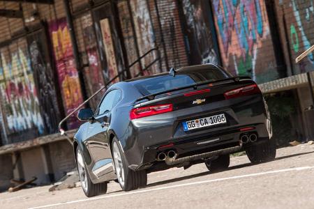 Chevrolet Camaro Coupé 6.2 V8, Heckansicht