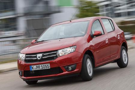 Dacia Sandero TCe 90, Frontansicht