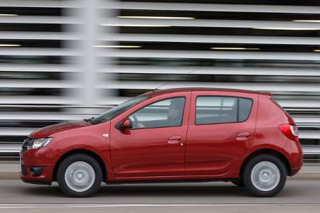 Dacia Sandero TCe 90, Seitenansicht