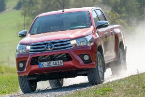 Toyota Hilux Pick-up 2.4D Double Cab 4x4, Frontansicht