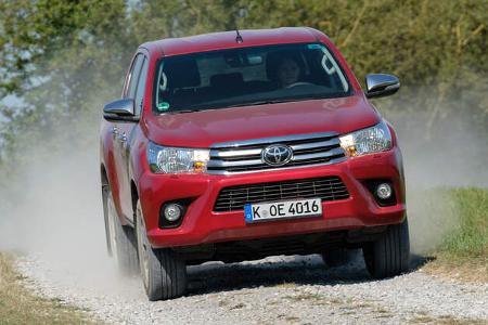 Toyota Hilux Pick-up 2.4D Double Cab 4x4, Frontansicht