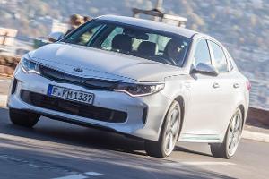 Kia Optima 2.0 GDI Plug-in, Frontansicht