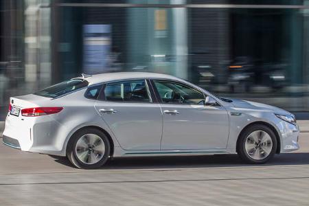 Kia Optima 2.0 GDI Plug-in, Seitenansicht