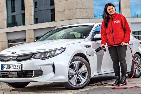 Kia Optima 2.0 GDI Plug-in, Seitenansicht