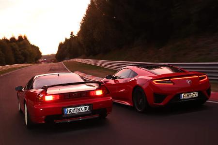 Honda NSX, Honda NSX-RR Procar Prototyp, Generationentreffen