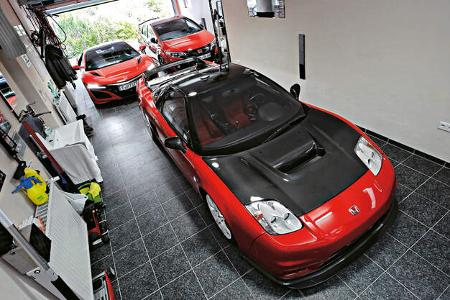 Honda NSX, Honda NSX-RR Procar Prototyp, Generationentreffen