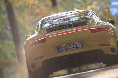 Porsche 911 Targa 4S, Heckansicht