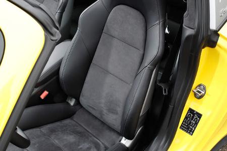 Porsche 911 Targa 4S, Fahrersitz