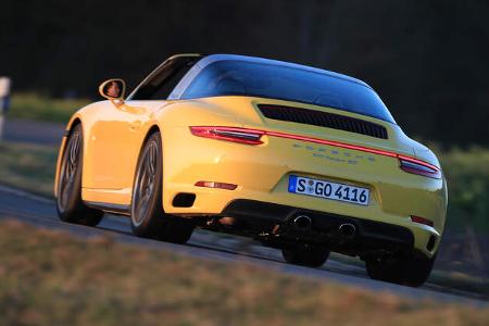 Porsche 911 Targa 4S, Heckansicht