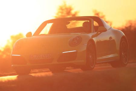 Porsche 911 Targa 4S, Frontansicht