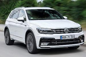 VW Tiguan 2.0 TDI SCR 4Motion, Frontansicht