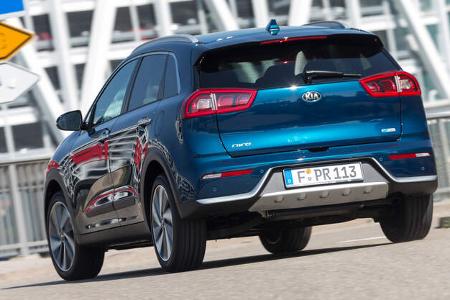 Kia Niro 1.6 GDI, Heckansicht