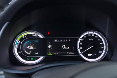 Kia Niro 1.6 GDI, Rundinstrumente