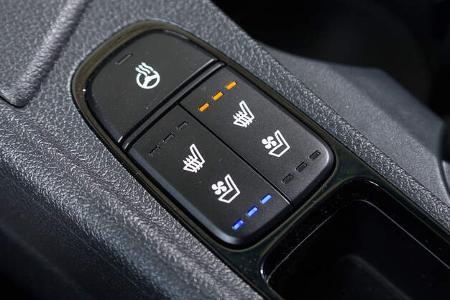 Kia Niro 1.6 GDI, Bedienelemente