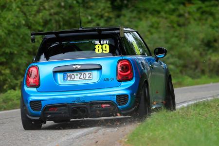 MG-Performance-Mini JCW, Heckansicht