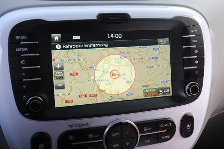 Kia Soul EV, Navi