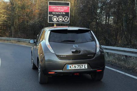 Nissan Leaf, Heckansicht