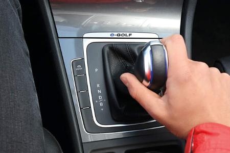 VW e-Golf, Schalthebel