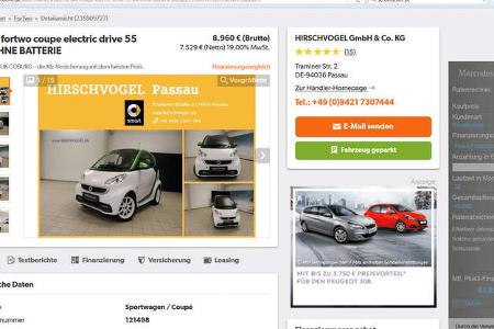 Kia Soul EV, Nissan Leaf, VW e-Golf, onlineverkauf