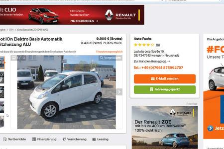 Kia Soul EV, Nissan Leaf, VW e-Golf, onlineverkauf