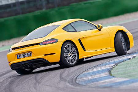 Porsche 718 Cayman S, Heckansicht