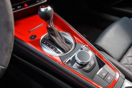 Audi TT RS Coupé, Schalthebel