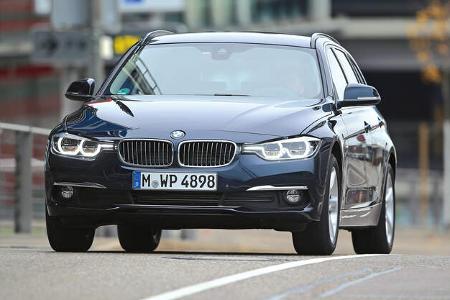 BMW 320d Touring xDrive, Frontansicht