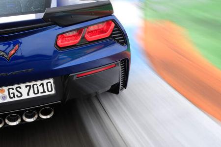 Chevrolet Corvette Grand Sport, Heckansicht