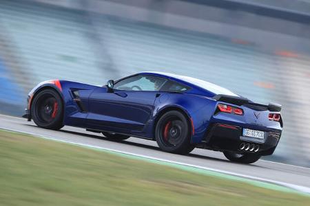 Chevrolet Corvette Grand Sport, Heckansicht