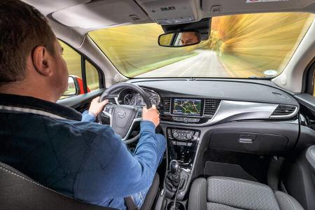 Opel Mokka X 1.6 CDTI, Fahrersicht