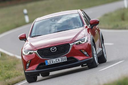 Mazda CX-3 Skyactiv-D 105, Frontansicht