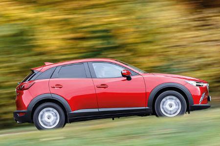 Mazda CX-3 Skyactiv-D 105, Seitenansicht