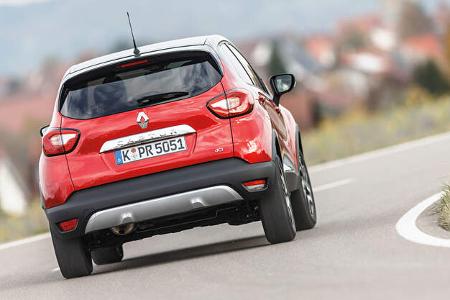 Renault Captur dCi 110, Heckansicht