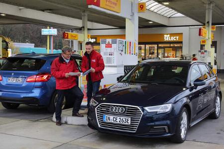 Audi A3 Sportback e-tron, BMW 225xe Active Tourer