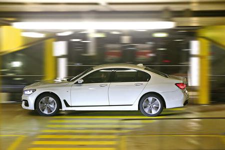 BMW 750d xDrive, Seitenansicht