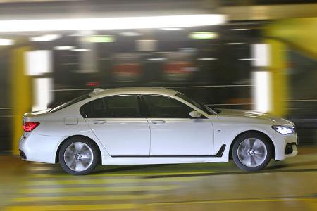 BMW 750d xDrive, Seitenansicht