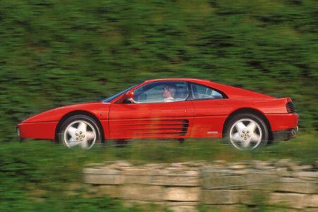 Ferrari 348 tb, Seitenansicht
