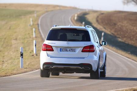 Mercedes GLS 350 d 4Matic, Heckansicht