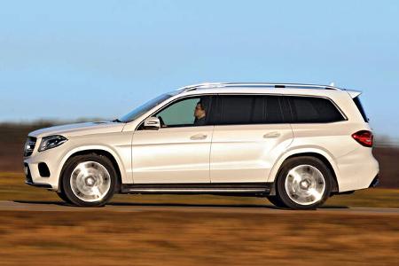 Mercedes GLS 350 d 4Matic, Seitenansicht