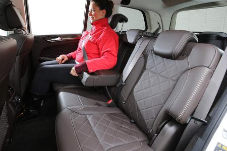 Mercedes GLS 350 d 4Matic, Fondsitze