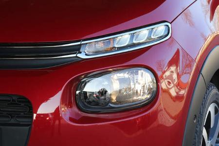 Citroën C3 BlueHDi 100, Frontscheinwerfer