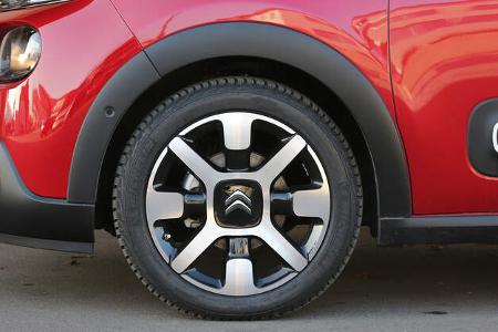 Citroën C3 BlueHDi 100, Rad, Felge