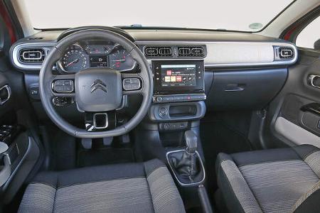 Citroën C3 BlueHDi 100, Cockpit