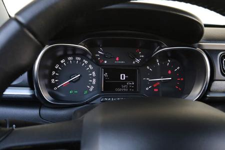 Citroën C3 BlueHDi 100, Rundinstrumente