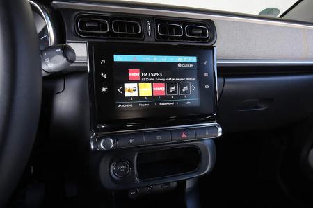 Citroën C3 BlueHDi 100, Infotainment