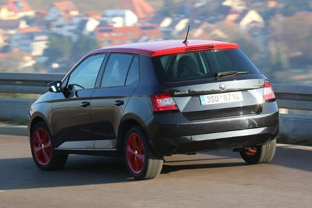 Skoda Fabia 1.4 TDI, Heckansicht