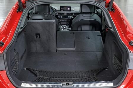Audi A5 Sportback, Kofferraum