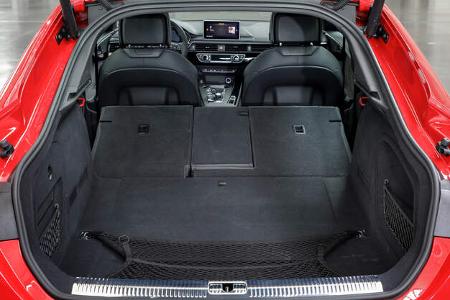 Audi A5 Sportback, Kofferraum
